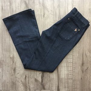 Anthro MiH Marrakesh Kick Flare Mid Rise Jean